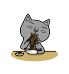 NOT respectful cat（個別スタンプ：30）