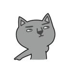 NOT respectful cat（個別スタンプ：33）