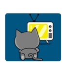 NOT respectful cat（個別スタンプ：35）