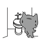 NOT respectful cat（個別スタンプ：39）