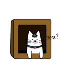 Almond the cat (animated)（個別スタンプ：2）