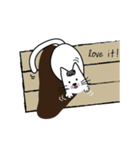 Almond the cat (animated)（個別スタンプ：3）