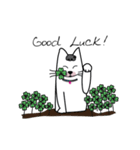 Almond the cat (animated)（個別スタンプ：10）