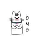 Almond the cat (animated)（個別スタンプ：16）