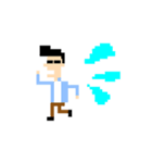 Howard the player (8bit)（個別スタンプ：4）