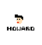 Howard the player (8bit)（個別スタンプ：9）