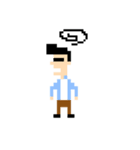 Howard the player (8bit)（個別スタンプ：14）