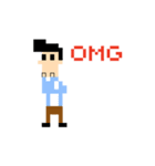 Howard the player (8bit)（個別スタンプ：15）
