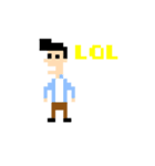 Howard the player (8bit)（個別スタンプ：24）