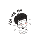cute boy with tear mole（個別スタンプ：8）