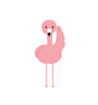 Pinky Flamingo（個別スタンプ：1）