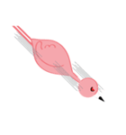 Pinky Flamingo（個別スタンプ：16）