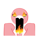 Pinky Flamingo（個別スタンプ：18）