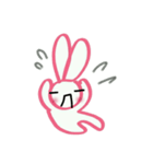 ピンクなウサギさん（個別スタンプ：13）