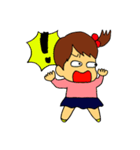 おませな女の子 なーちゃん（個別スタンプ：6）
