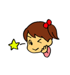 おませな女の子 なーちゃん（個別スタンプ：21）