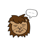 Lion and Potato（個別スタンプ：11）