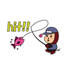 スーパーモンキージャクソン！！（個別スタンプ：37）