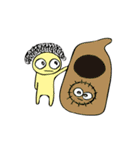 おまめのとっと（個別スタンプ：27）