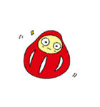 おまめのとっと（個別スタンプ：40）