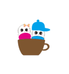 Blue baby and baby baby（個別スタンプ：9）