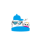 Blue baby and baby baby（個別スタンプ：13）