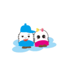 Blue baby and baby baby（個別スタンプ：16）