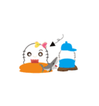 Blue baby and baby baby（個別スタンプ：26）