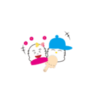 Blue baby and baby baby（個別スタンプ：28）