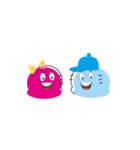 Blue baby and baby baby（個別スタンプ：36）