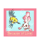 Because of love....（個別スタンプ：40）