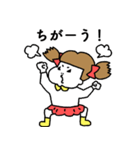 パパに厳しい女の子（個別スタンプ：9）