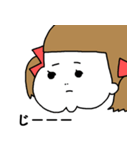 パパに厳しい女の子（個別スタンプ：21）
