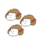 パパに厳しい女の子（個別スタンプ：37）