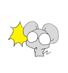 メガネねずみさん（個別スタンプ：9）