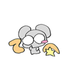 メガネねずみさん（個別スタンプ：10）