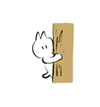 しろねこ (あくしょん)（個別スタンプ：13）