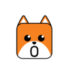 Cute Face and Fox（個別スタンプ：6）