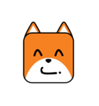 Cute Face and Fox（個別スタンプ：7）