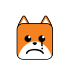 Cute Face and Fox（個別スタンプ：18）