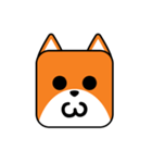 Cute Face and Fox（個別スタンプ：22）