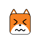 Cute Face and Fox（個別スタンプ：24）