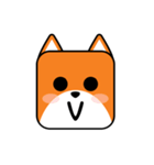 Cute Face and Fox（個別スタンプ：29）