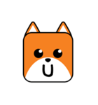 Cute Face and Fox（個別スタンプ：30）