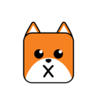 Cute Face and Fox（個別スタンプ：32）