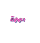Fun Animated Message（個別スタンプ：7）