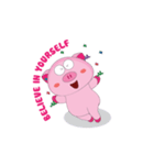 Other Greetings of Plump Pink Animated（個別スタンプ：4）