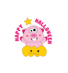 Greetings of The Plump Pink Animated（個別スタンプ：7）