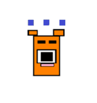 四角い くま2（個別スタンプ：3）