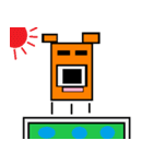 四角い くま2（個別スタンプ：11）